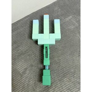 Nerf Super Soaker Minecraft Trident Water Blaster Pull Back Plunger Handle Kids